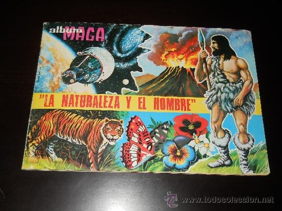 Coleccionismo &Aacute;lbumes: ALBUM DE CROMOS EDITORIAL MAGA LA NATURALEZA Y EL HOMBRE A&Ntilde;O 1967 , , CON 256 CROMOS