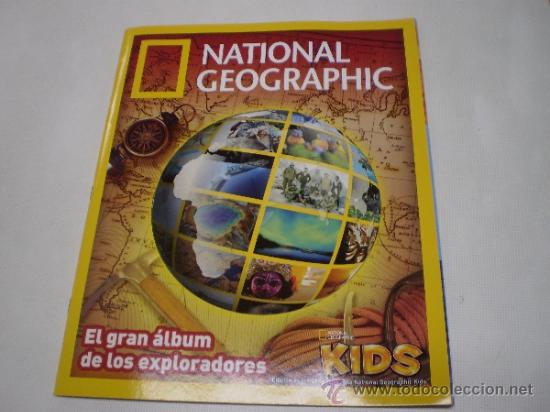 Coleccionismo &Aacute;lbumes: NATIONAL GEOGRAPHIC KIDS- EL GRAN &Aacute;LBUM DE LOS EXPLORADORES-PANINI-NUEVO-1711 12.