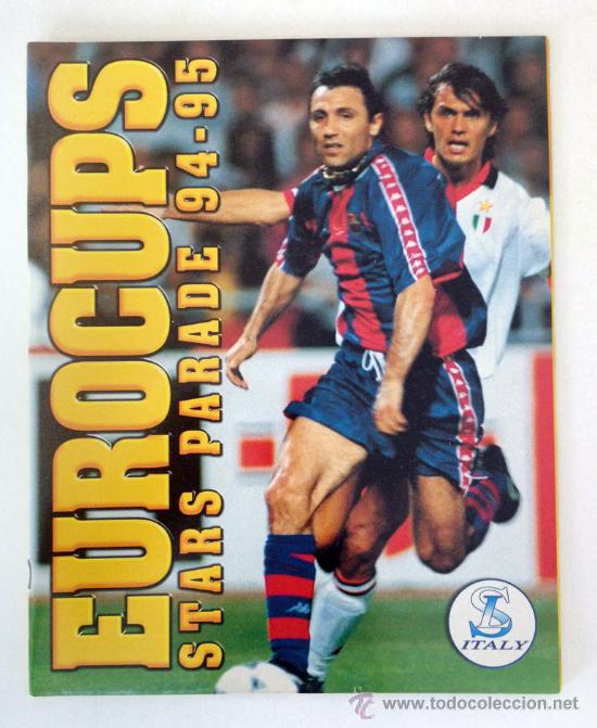 Collectable Incomplete Albums: Album de cromos eurocups 94/95 - Champions league - vacio raro