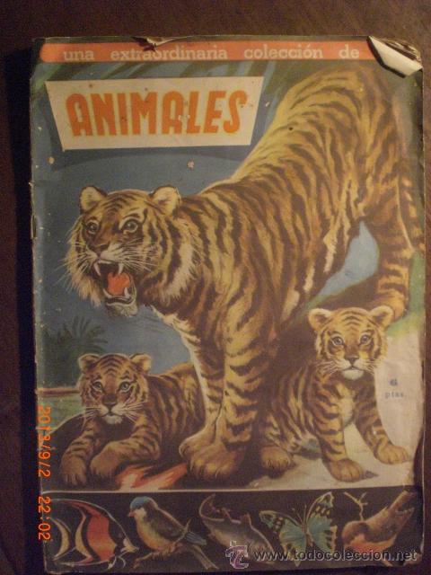 Coleccionismo &aacute;lbumes: ANIMALES - Foto 1