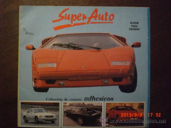 Coleccionismo &aacute;lbumes: SUPER AUTO - VACIO - Foto 1