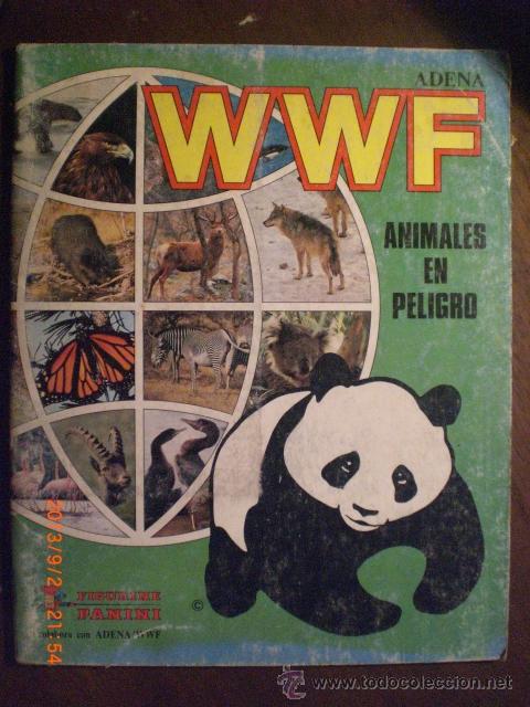 Coleccionismo &Aacute;lbumes: WWF ANIMALES EN PELIGRO-VACIO
