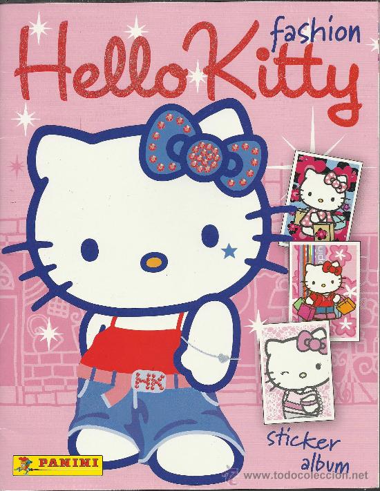Coleccionismo &aacute;lbumes: ALBUM CON 45 CROMOS DE HELLO KITTY - Foto 1