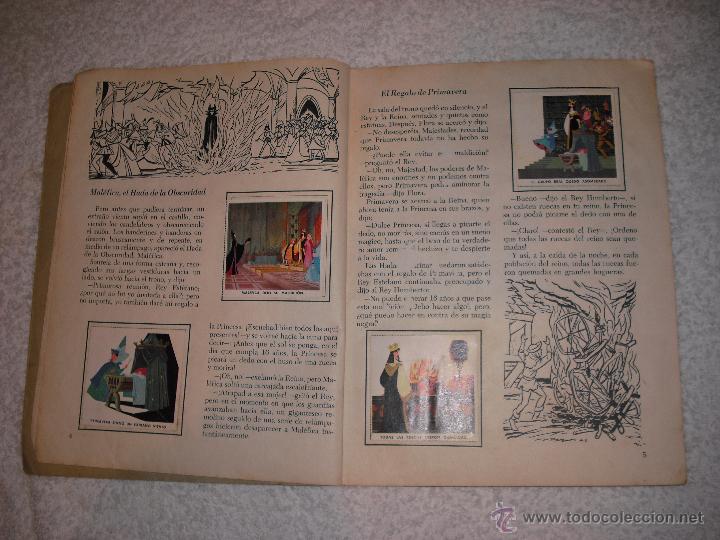 Coleccionismo &aacute;lbumes: LA BELLA DURMIENTE UN LIBRO DE ORO DE ESTAMPAS - Foto 2