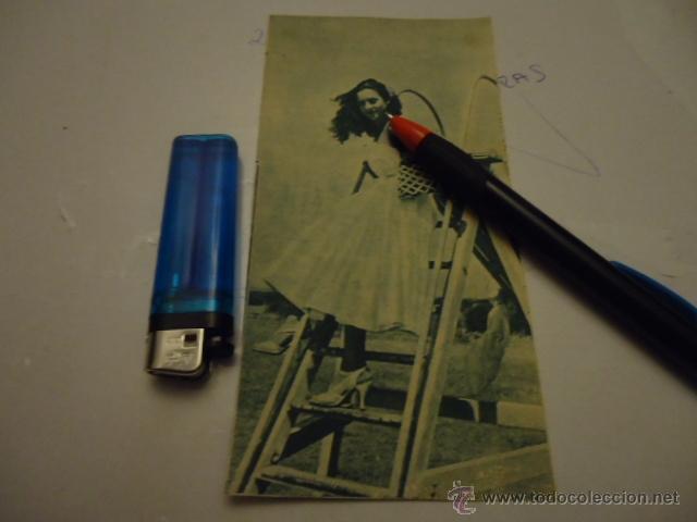 Collectable Incomplete Albums: prensa original de la epoca lola flores, recorte de prensa,