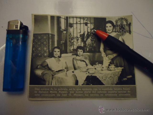 Collectable Incomplete Albums: prensa original de la epoca JUANITA TREINA, recorte de prensa,
