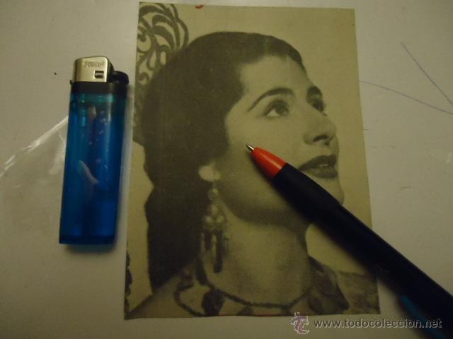 Collectable Incomplete Albums: prensa original de la epoca JUANITA TREINA, recorte de prensa,