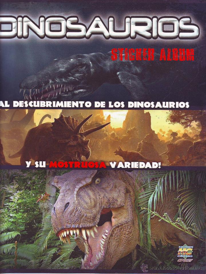 Collezionismo Album: DINOSAURIOS.EDICIONES MUNDICROMO.ALBUM NUEVO VACIO.