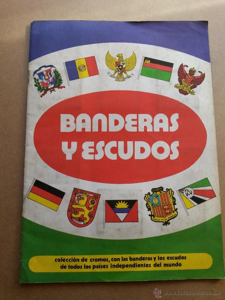 Collectionnisme Albums: Banderas y escudos 1983 album con pocos cromos