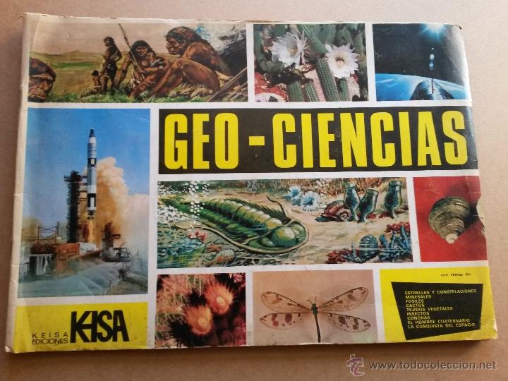 Collectionnisme Albums: Geo-ciencias album de 1971 casi completo son 343 cromos tendra 300