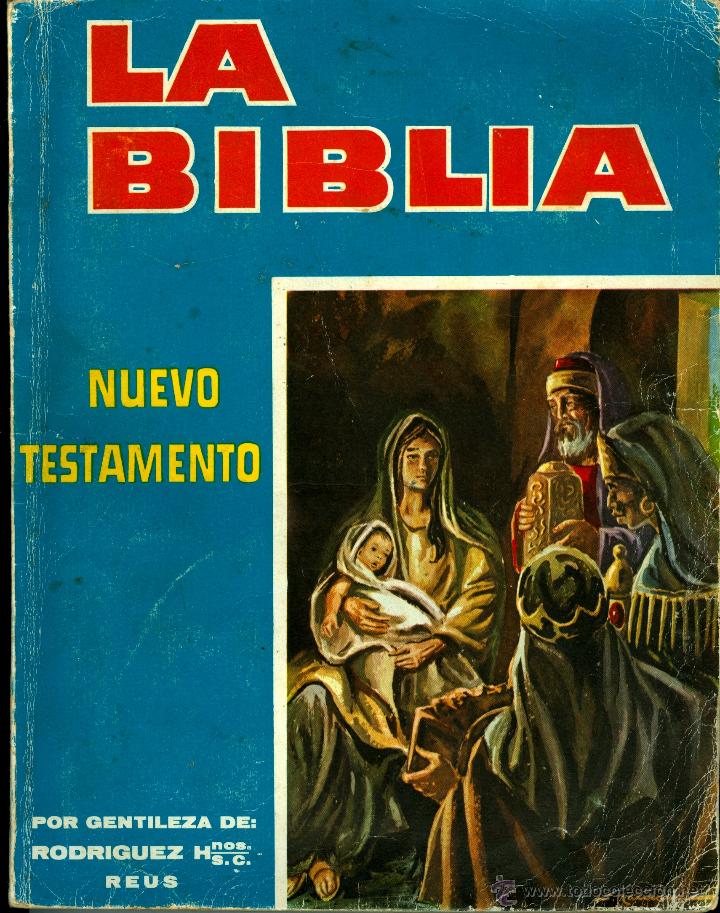 Colecionismo Cadernetas: LA BIBLIA, NUEVO TESTAMENTO (- CHOCOLATES RODRIGUEZ - CASI COMPLETO, 1965) CON 115 CROMOS DE 140