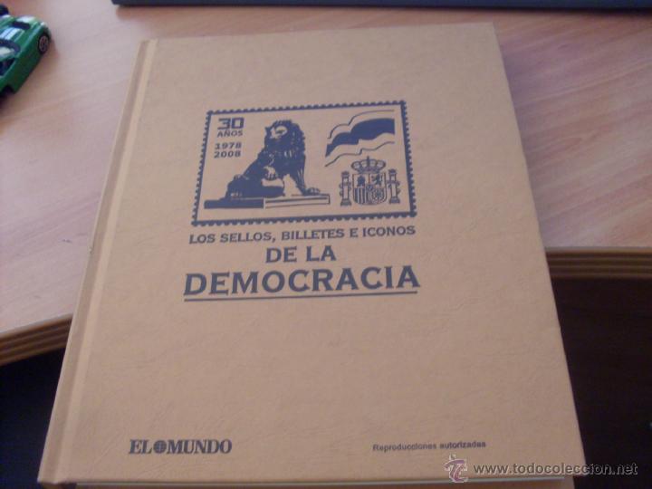 Collectable Incomplete Albums: LOS SELLOS, BILLETES E ICONOS DE LA DEMOCRACIA. EL MUNDO. VACIO. (COB86)