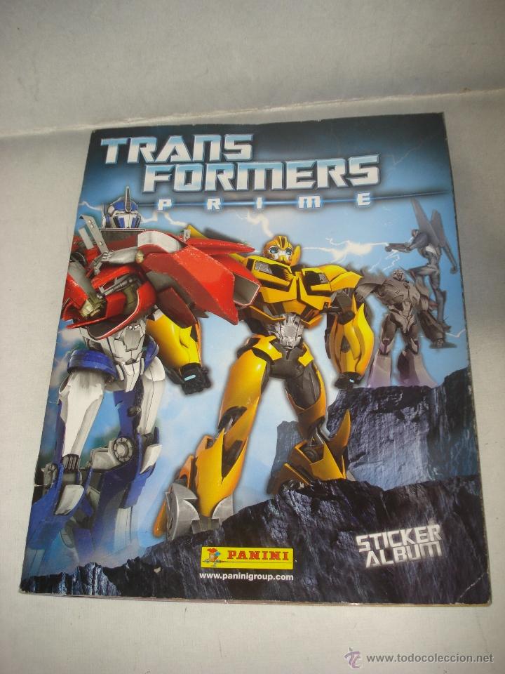 Coleccionismo &Aacute;lbumes: ALBUM PANINI DE TRANS FORMERS PRIME