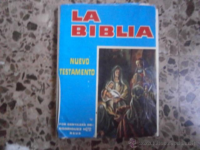 Collectable Incomplete Albums: ALBUM DE CROMOS,LA BIBLIA-NUEVO TESTAMENTO-DULCES RODRIGUEZ DE REUS.