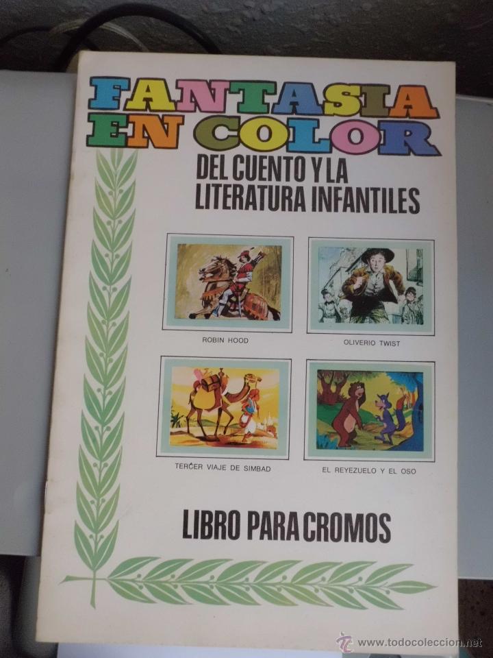 Coleccionismo &Aacute;lbumes: Album Fantasia en Color del Cuento y la literatua infantiles-