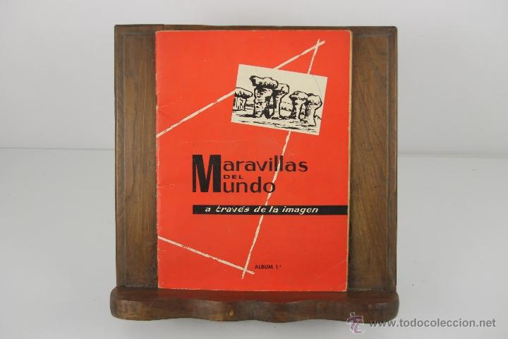 Collectionnisme Albums: 4302- MARAVILLAS DEL MUNDO A TRAVES DE LA IMAGEN. ALBUM N&ordm; 1. INCOMPLETO.