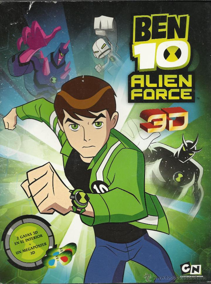 LIBRO DE BEN 10 ALIEN FORCE 