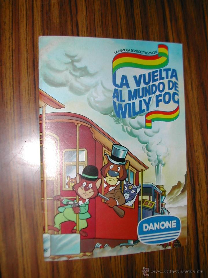 Coleccionismo &Aacute;lbumes: ALBUM INCOMPLETO. LA VUELTA AL MNDO DE WILLY FOG. EDITA DANONE. L10544.