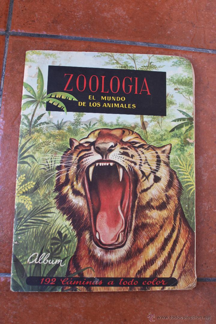 Coleccionismo &Aacute;lbumes: ALBUM ZOOLOGIA: EL MUNDO DE LOS ANIMALES