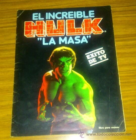 Coleccionismo &aacute;lbumes: ALBUM DE CROMOS - hulk - Foto 1