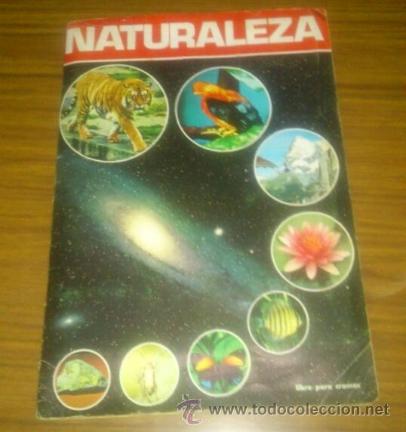 Colecionismo Cadernetas: album de cromos - naturaleza