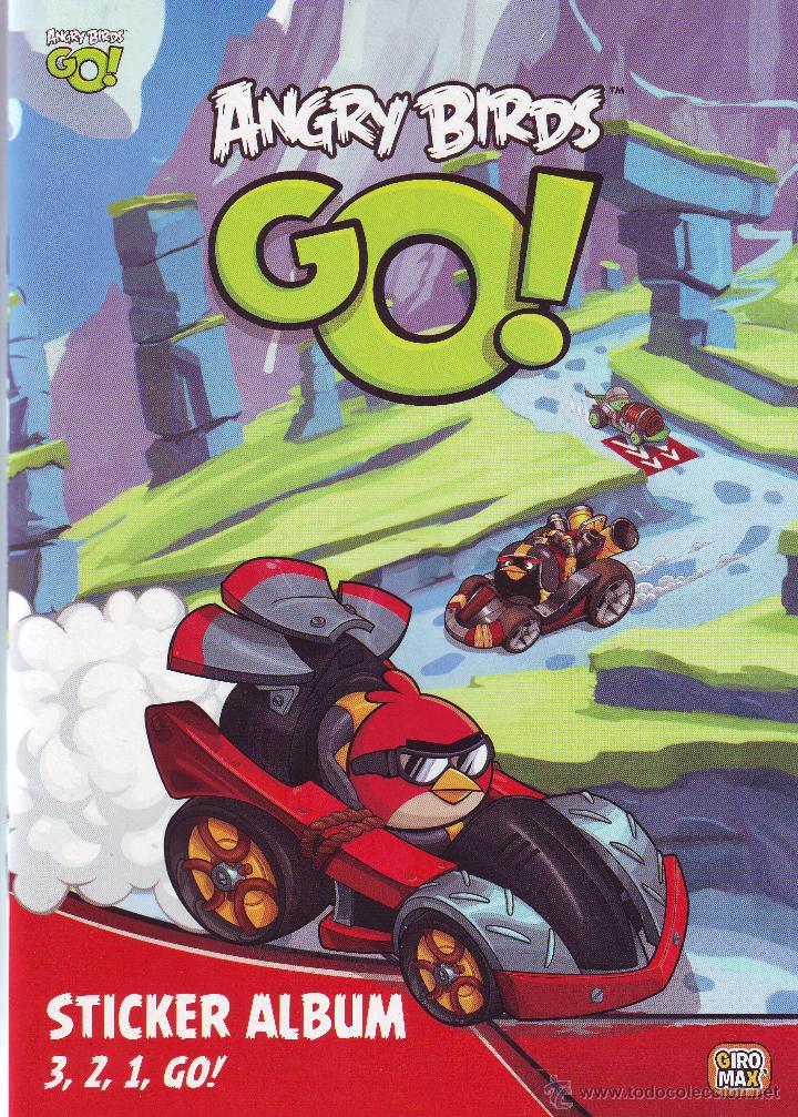 Coleccionismo &Aacute;lbumes: ANGRY BIRDS GO.ALBUM CROMOS NUEVO.VACIO.