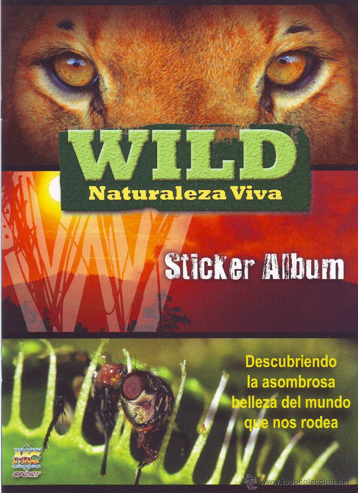 Collectionnisme Albums: WILD NATURALEZA VIVA.OLTRENATURA.ALBUM CROMOS NUEVO.VACIO.