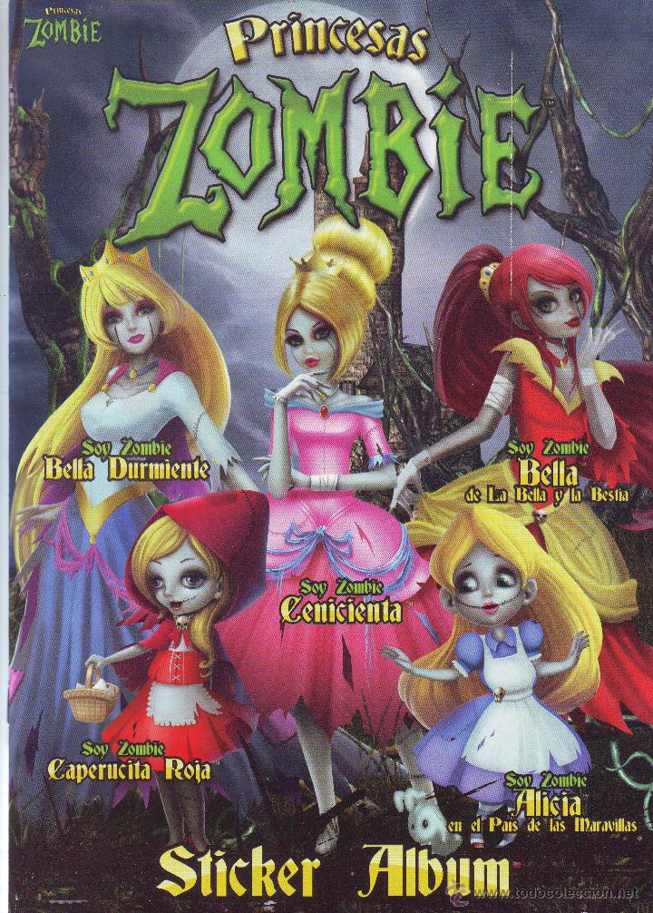 Collezionismo Album: PRINCESAS ZOMBIE.ALBUM CROMOS NUEVO.VACIO.