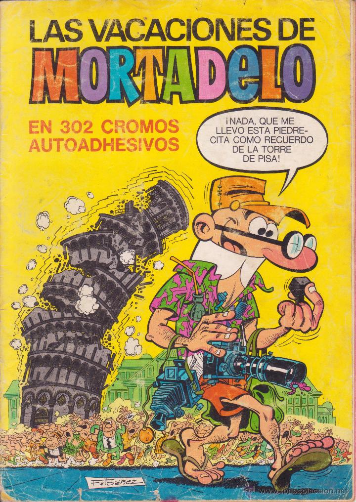 Collectable Incomplete Albums: las vacaciones de mortadelo -- contiene 225 cromos