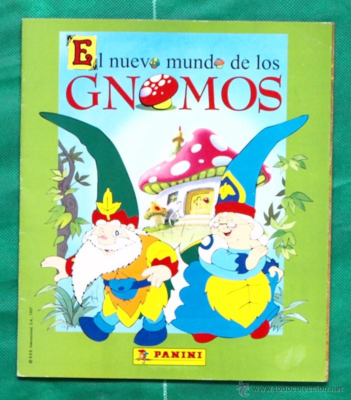 Collectionnisme Albums: EL NUEVO MUNDO DE LOS GNOMOS - ALBUM INCOMPLETO - PANINI -