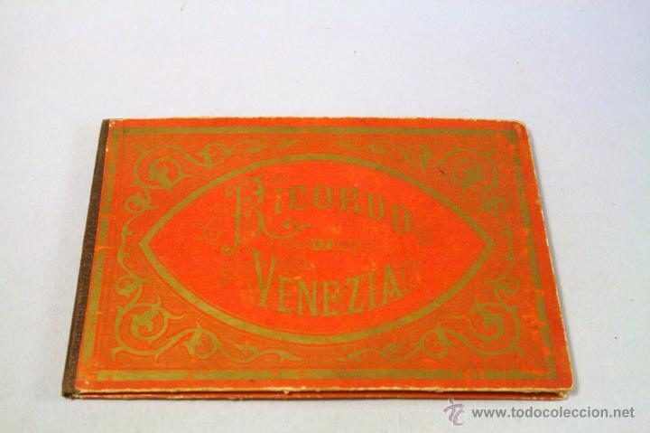 Collezionismo Album: Ricordo di Venezia. Album tama&ntilde;o postal con 12 estampas desplegables de Venecia.