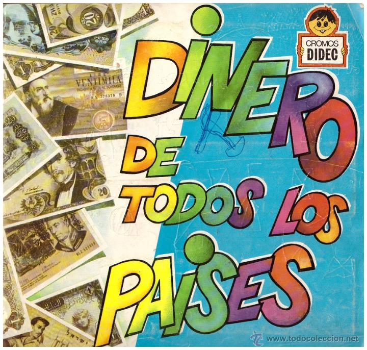 Collezionismo Album: Album Dinero de todos los paises; Ed. DIDEC - Para aprovechar cromos