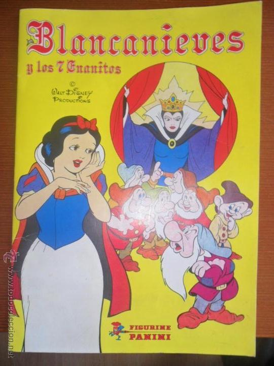 Coleccionismo &aacute;lbumes: BLANCANIEVES Y LOS 7 ENANITOS (VERSI&Oacute;N DE 360 CROMOS) - Foto 1