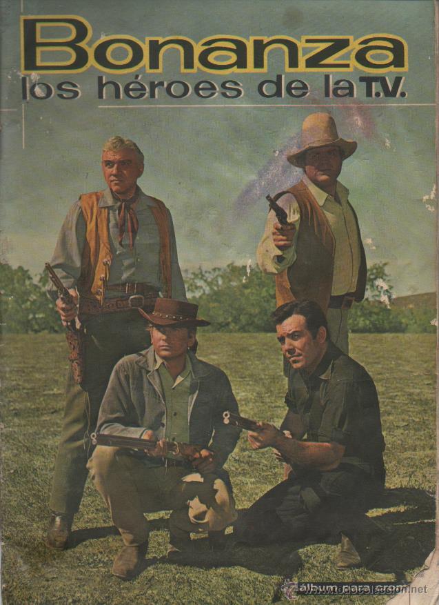 Collezionismo Album: BONANZA LOS HEROES DE LA TV - INCOMPLETO - ORIGINAL - B 12
