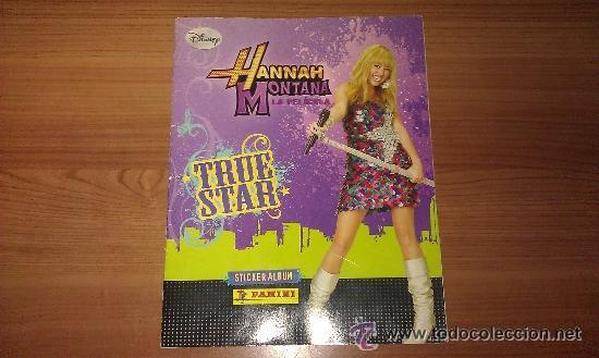 Collectable Incomplete Albums: HANNAH MONTANA LA PEL&Iacute;CULA - ALBUM DE CROMOS CON 21 CROMOS PEGADOS CASI TODOS ESPECIALES -