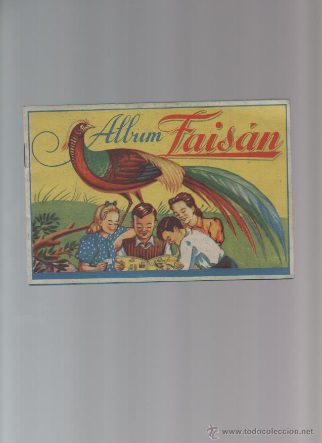 Collezionismo Album: ALBUM FAISAN - CONTIENE 8 CROMOS DE 48 se venden sueltos