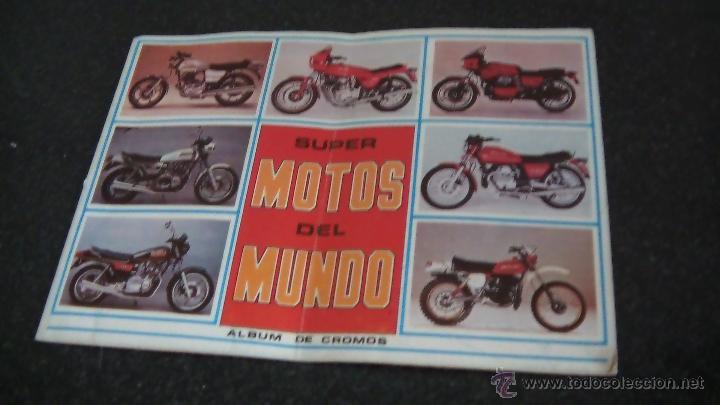 Collectable Incomplete Albums: ALBUM SUPER MOTOS DEL MUNDO VACIO