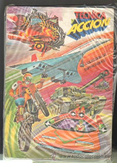 Collectable Incomplete Albums: TECNICA Y ACCION. ALBUM INCOMPLETO. A-ALB-1030