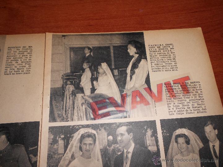 Coleccionismo &Aacute;lbumes: EN LOS ECOS DE SOCIEDAD, PRIMERA COMUNI&Oacute;N DE MIGUEL Y LUC&Iacute;A BOS&Eacute;, A&Ntilde;O 1964
