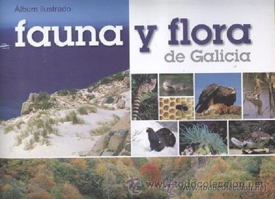 Colecionismo Cadernetas: Album Fauna y flora de Galicia