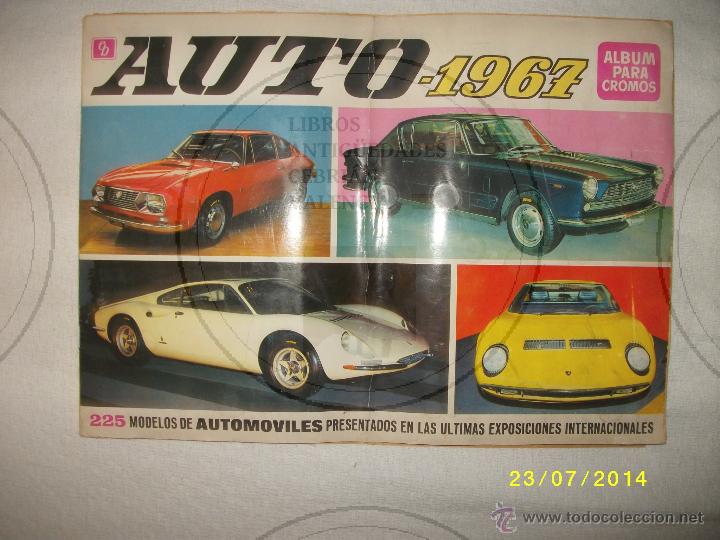 Coleccionismo &aacute;lbumes: ALBUM AUTO 1967 - Foto 1