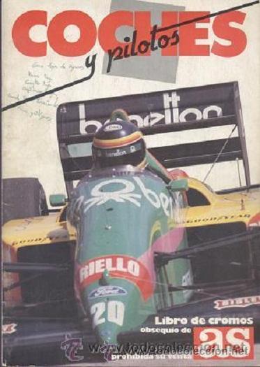 Collectionnisme Albums: Album Coches y pilotos / Motos y pilotos (a&ntilde;o 1987)