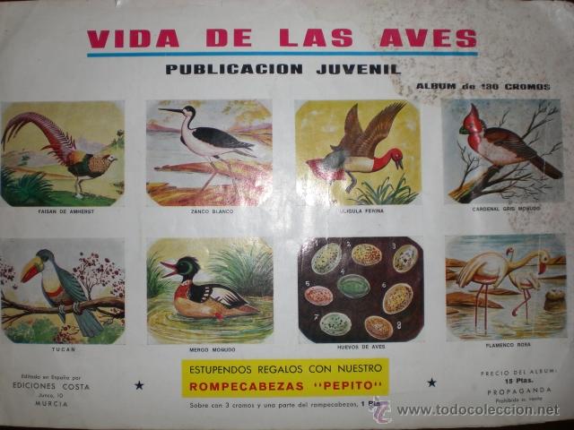 Collezionismo Album: VIDA DE LAS AVES