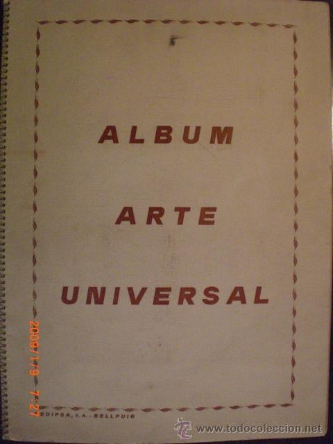Collezionismo Album: ARTE UNIVERSAL . FALTAN 2
