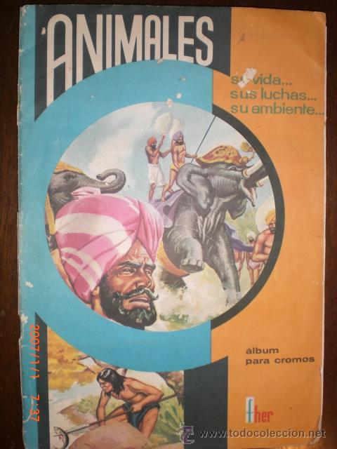 Collezionismo Album: ANIMALES SU VIDA ..SU LUCHAS ..SU AMBIENTE