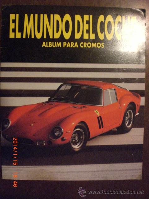 Collectionnisme Albums: EL MUNDO DEL COCHE CROMOS DANY