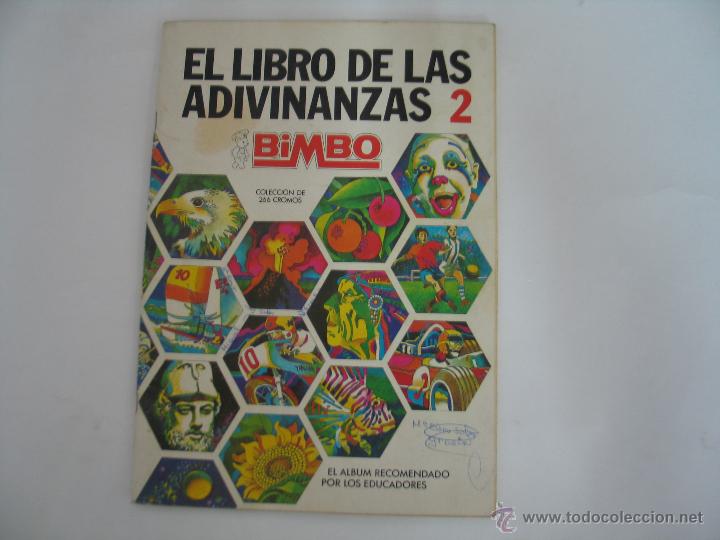 Coleccionismo &Aacute;lbumes: el libro de las adivinanzas (2)