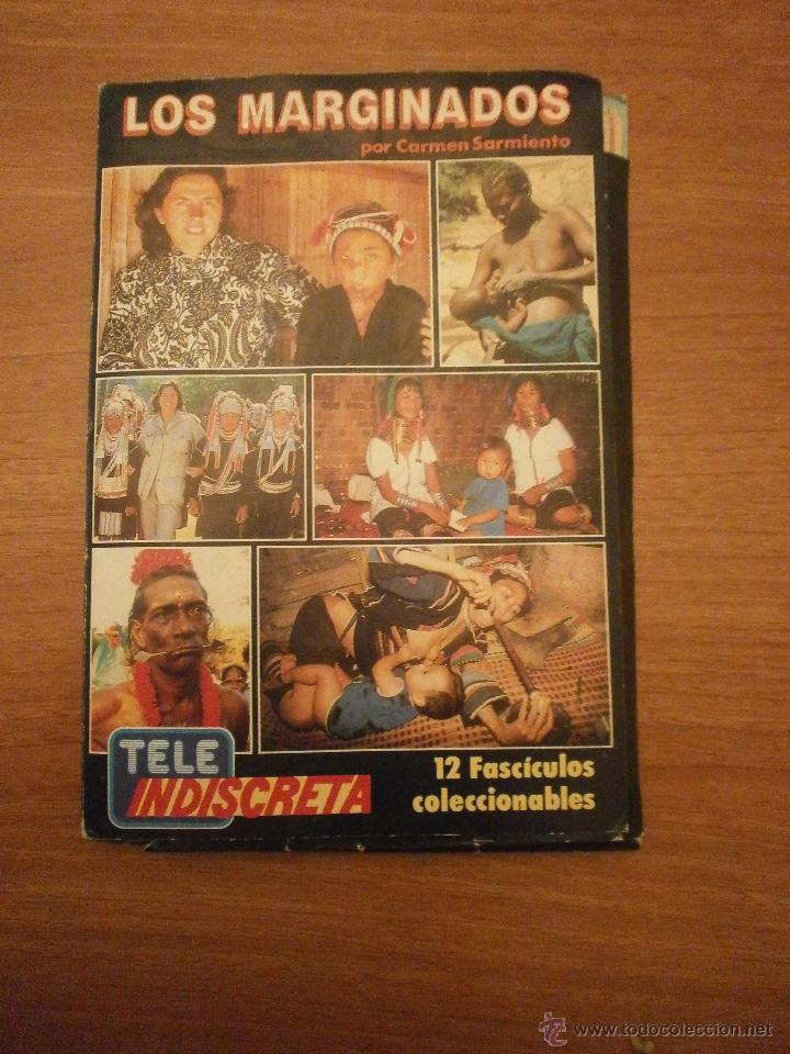 Coleccionismo &Aacute;lbumes: ALBUM LOS MARGINADOS -- TELE INDISCRETA -- 12 FASCICULOS COLECCIONABLES