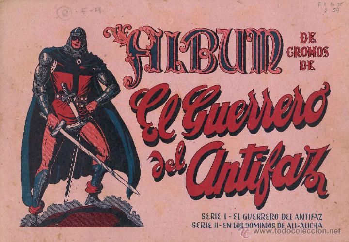 Coleccionismo &Aacute;lbumes: guerreo del antifaz serie 1 y 2 falta un cromo el 59 de la 2&ordf;