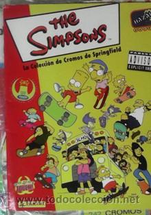 Collezionismo Album: &Aacute;lbum de cromos The Sipsons